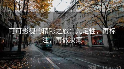 可可影视的精彩之旅：先定性，再标注，再做决策