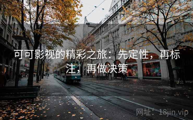 可可影视的精彩之旅：先定性，再标注，再做决策
